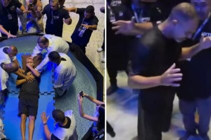 Homem se ergue e caminha após batismo em igreja de Madureira 2 ocrente 1776310510