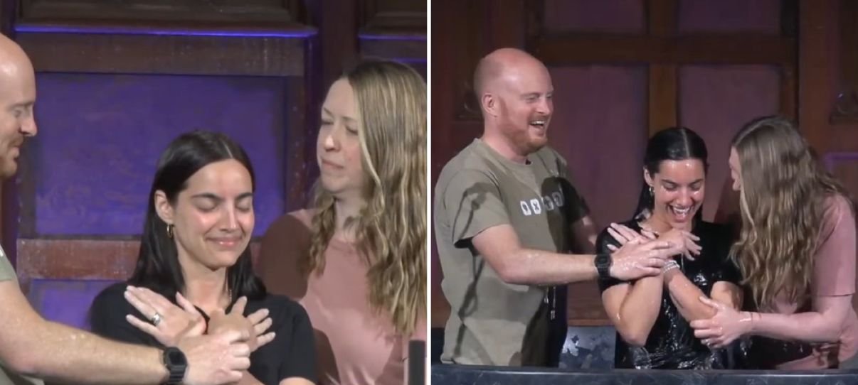 Atriz venezuelana de “Superman 2025” é batizada em igreja da Califórnia e celebra nova fase de fé 2 ocrente 1776381575