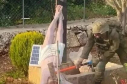 Israel se desculpa após soldado destruir estátua de Jesus no sul do Líbano 4 ocrente 1776777595