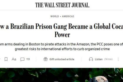 Wall Street Journal descreve PCC como potência global do crime organizado 18 ocrente 1776778497
