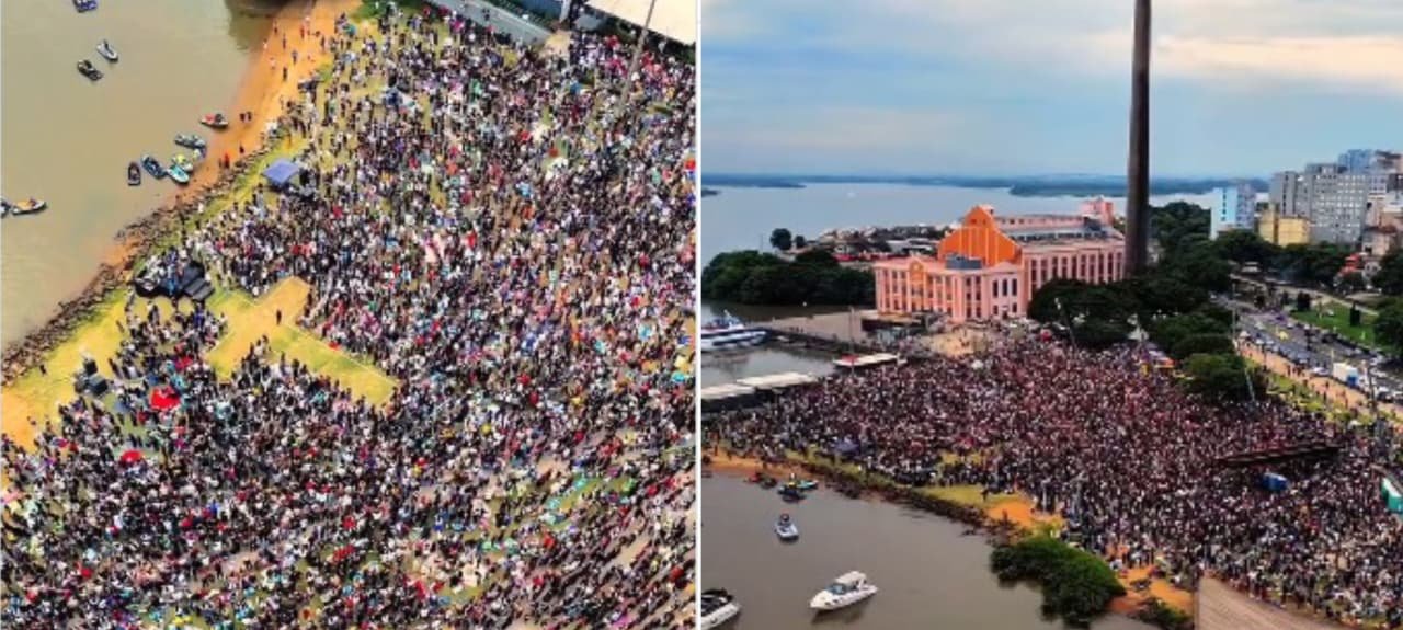 Culto ao pôr do sol reúne mais de 25 mil fiéis na orla do Guaíba em Porto Alegre 2 ocrente 1777036768