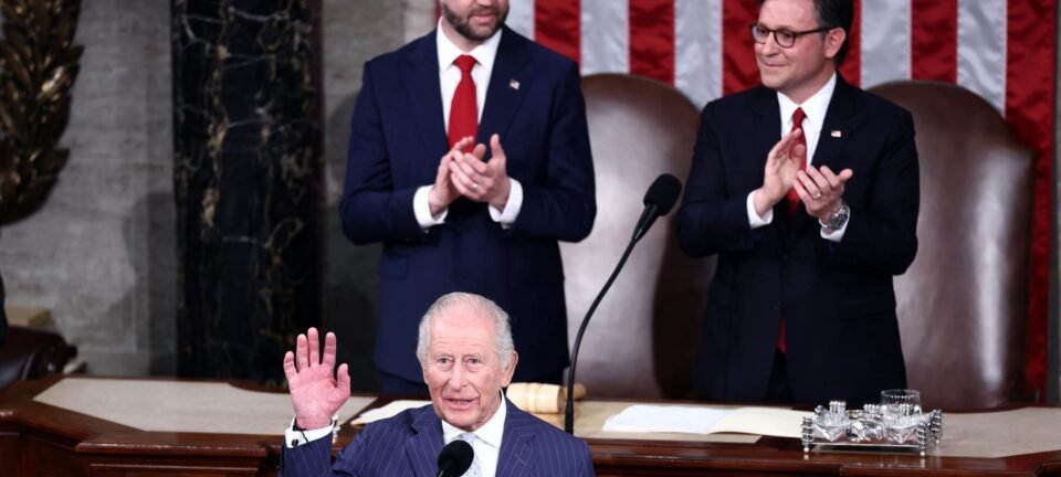 Rei Charles III repudia ataque a Trump e reforça defesa da Otan em discurso no Capitólio 2 ocrente 1777442657