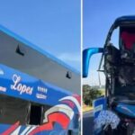 Colisão entre ônibus de missionários e carreta mata duas pessoas e fere mais de 30 na BR-050 5 ocrente 1777488576