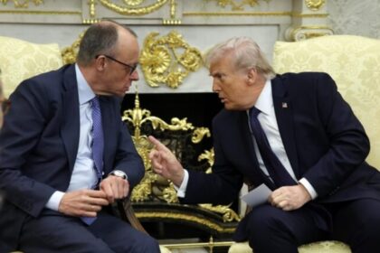 Trump cobra Merz e diz que chanceler deveria “consertar uma Alemanha em crise” 12 ocrente 1777569561