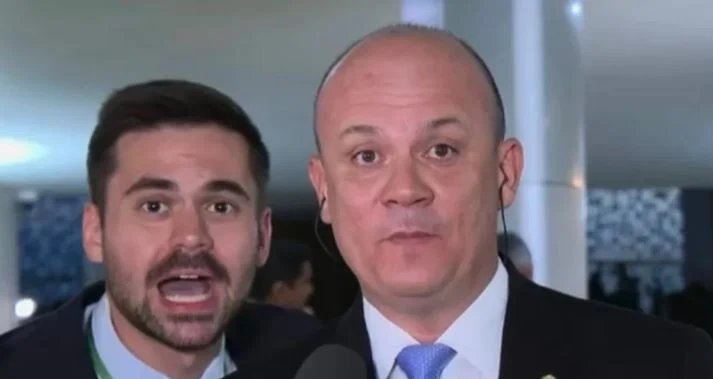 Câmara exonera assessor de Janones após invasão de transmissão ao vivo na GloboNews 2 ocrente 1777665868