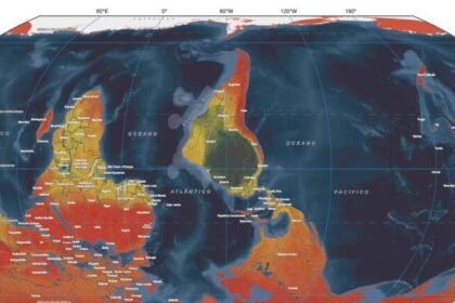 IBGE divulga mapa-múndi invertido com Brasil no centro para celebrar 90 anos 4 ocrente 1778006957