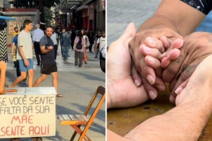 Ação no Dia das Mães leva oração e música a quem perdeu a mãe em rua de São Paulo 12 ocrente 1778609064
