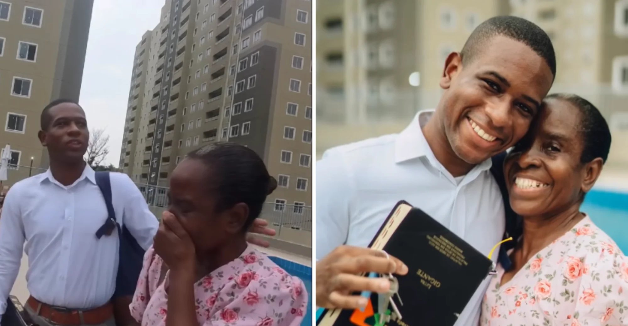 Jovem de 23 anos presenteia mãe com primeiro apartamento após ambos vencerem o câncer 2 ocrente 1778609075