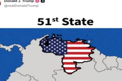 Trump publica imagem da Venezuela como “Estado 51” após mencionar possível anexação 18 ocrente 1778639668