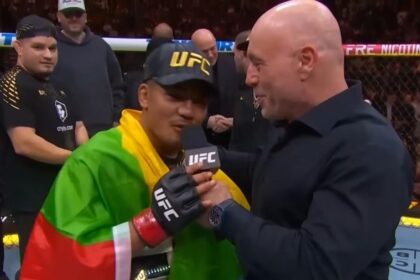 Campeão peso-mosca Joshua Van comemora vitória no UFC pregando sobre Jesus 16 ocrente 1778685552