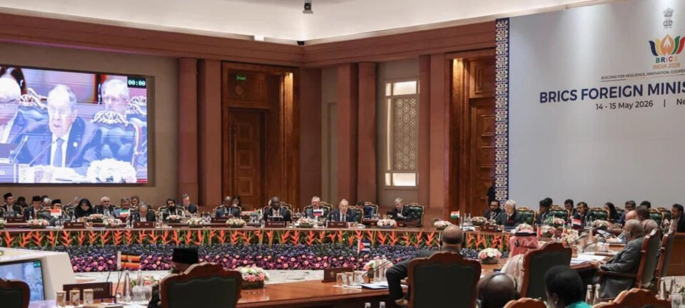 Sem consenso sobre guerra no Irã, chanceleres dos Brics encerram reunião na Índia 2 ocrente 1778862877