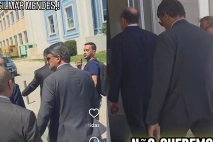 Jornalista português cobra Gilmar Mendes em Lisboa e diz ter sido agredido por seguranças 8 ocrente 1780344255