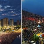 Multidão de 70 mil pessoas participa de culto madrugador na Praia da Ponta Negra, em Manaus 4 ocrente 1780401872