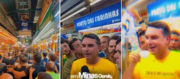 Flávio Bolsonaro inicia pré-campanha em BH, visita Mercado Central e defende redução de ministérios 2 ocrente 1780405468