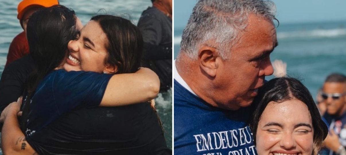 Jovem testemunha mudança de vida e vê pais se batizarem em praia do Rio de Janeiro 2 ocrente 1780429769