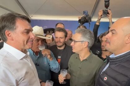 Em BH, Flávio, Zema e Caiado brindam com leite e pregam união da direita para 2026 12 ocrente 1780477490