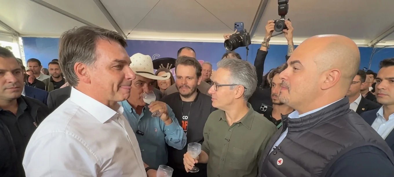 Em BH, Flávio, Zema e Caiado brindam com leite e pregam união da direita para 2026 2 ocrente 1780477490