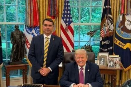 Flávio Bolsonaro diz a Trump que tarifas contra Brasil devem esperar novo governo em 2027 10 ocrente 1780520666