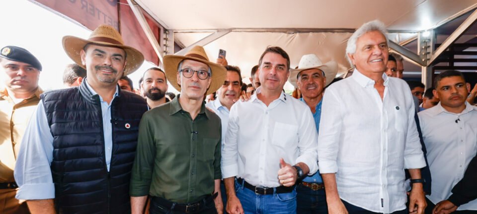 Flávio Bolsonaro, Zema e Caiado selam trégua e prometem união da direita contra Lula em 2026 2 ocrente 1780533277
