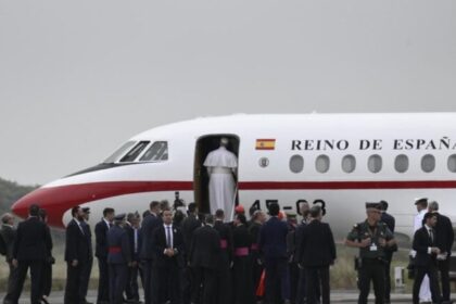Problema em Airbus faz papa Leão XIV deixar Tenerife em jato cedido por Felipe VI 14 ocrente 1781288349