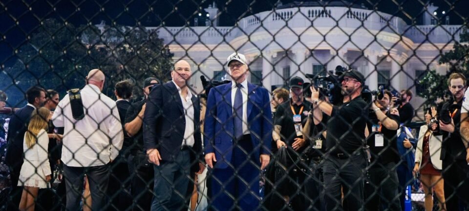 UFC monta octógono na Casa Branca para celebrar 80 anos de Trump e 250º aniversário dos EUA 2 ocrente 1781525962