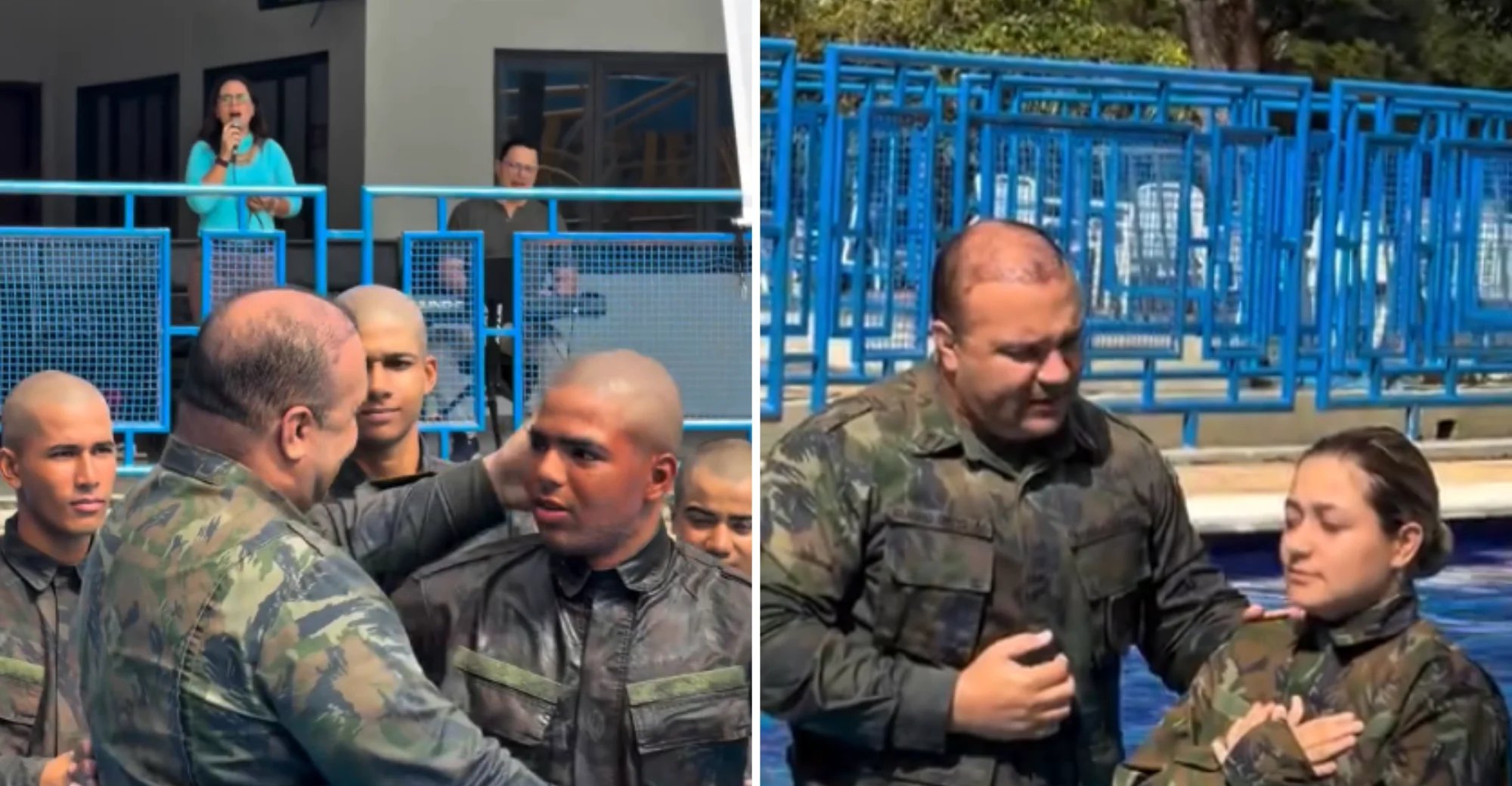 Recrutas da Força Aérea são batizados em Brasília durante cerimônia conduzida por capelão 2 ocrente 1781625854