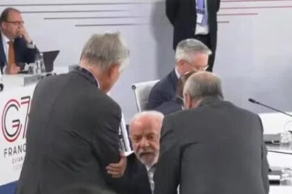 Áudio flagra Lula irritado com chegada antecipada de comitiva ao G7 10 ocrente 1781713189
