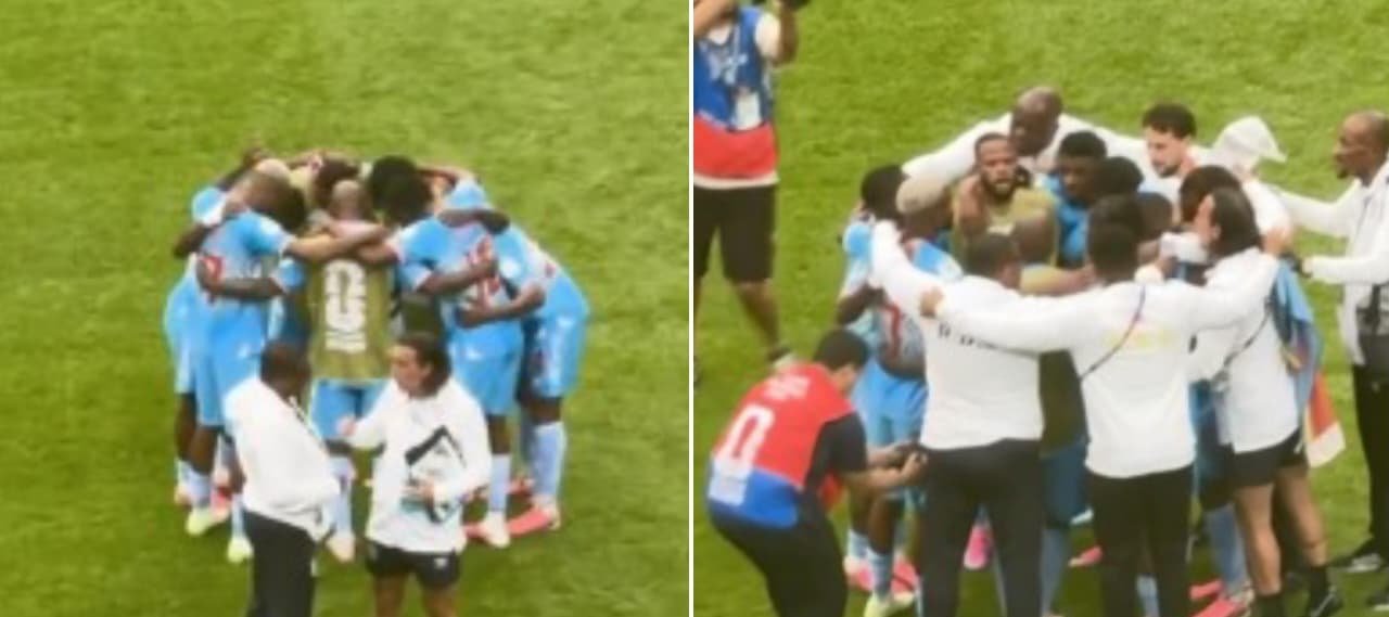 Congo se junta a onda de orações na Copa e já é a quinta seleção a rezar em campo 2 ocrente 1781827544
