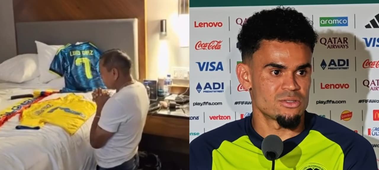 Oração do pai de Luis Díaz antes do jogo inspira Colômbia, e atacante leva prêmio de Craque da Partida 2 ocrente 1781911237