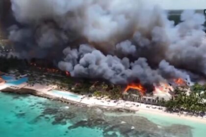 Turista morre e 1,7 mil são retirados após incêndio em resort na República Dominicana 6 ocrente 1781990361