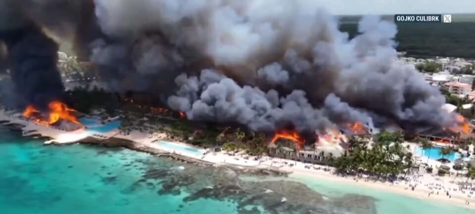 Turista morre e 1,7 mil são retirados após incêndio em resort na República Dominicana 2 ocrente 1781990361