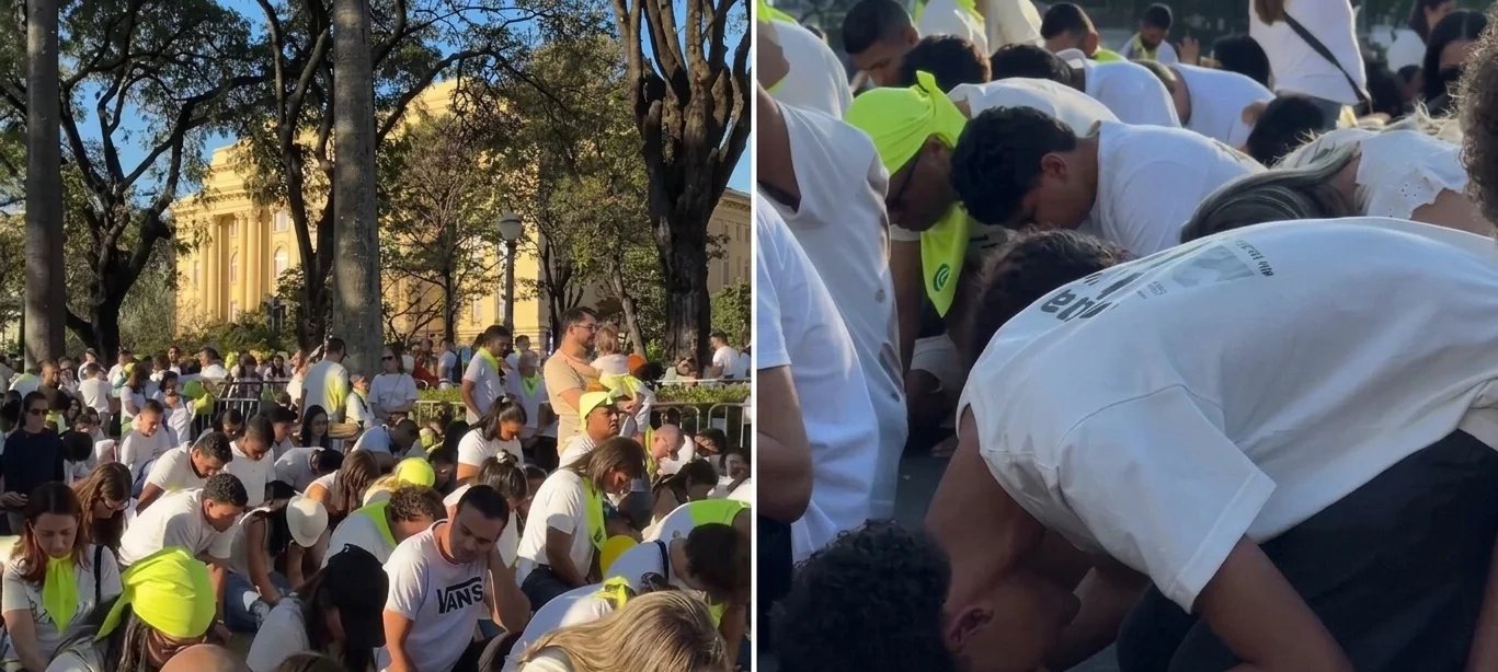 Multidão vai às ruas de Belo Horizonte para orar e celebrar 60 anos da Igreja Batista Central 2 ocrente 1782195550