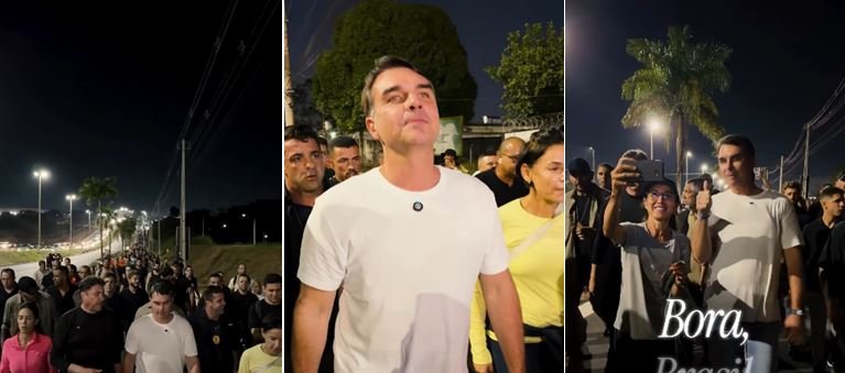 Flávio Bolsonaro percorre 18 km na Romaria do Divino Pai Eterno em Goiás 2 ocrente 1782549253