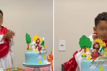 Aniversário de 4 anos com tema Jesus emociona redes sociais e vira sensação online 8 ocrente 1782808459