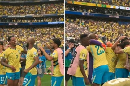 Jogadores da Seleção agradecem a Deus após virada sobre o Japão e vaga nas oitavas 16 ocrente 1782911060