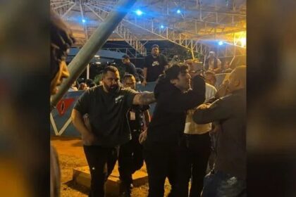 Aula magna de Haddad na Unicamp é interrompida após protesto de militantes do MBL 4 ocrente 1783089266