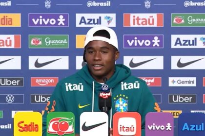 Endrick destaca fé em coletiva antes de Brasil x Noruega na Copa de 2026 2 ocrente 1783170283