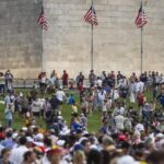 Calor de 38 °C e mau tempo mudam programação dos 250 anos da Independência dos EUA 5 ocrente 1783232351