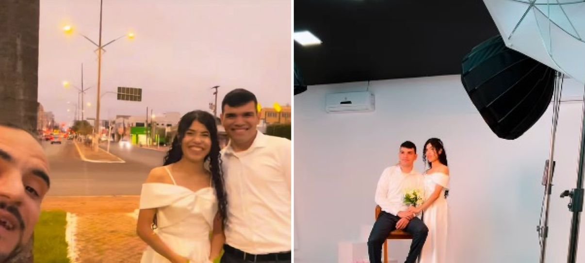 Fotógrafo de MT oferece ensaio gratuito a casal após oração e surpresa em praça 2 ocrente 1783539258