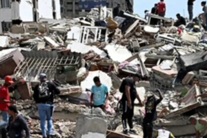 Igreja em ruínas vira abrigo para mais de 60 famílias após terremotos na Venezuela 2 ocrente 1783643657