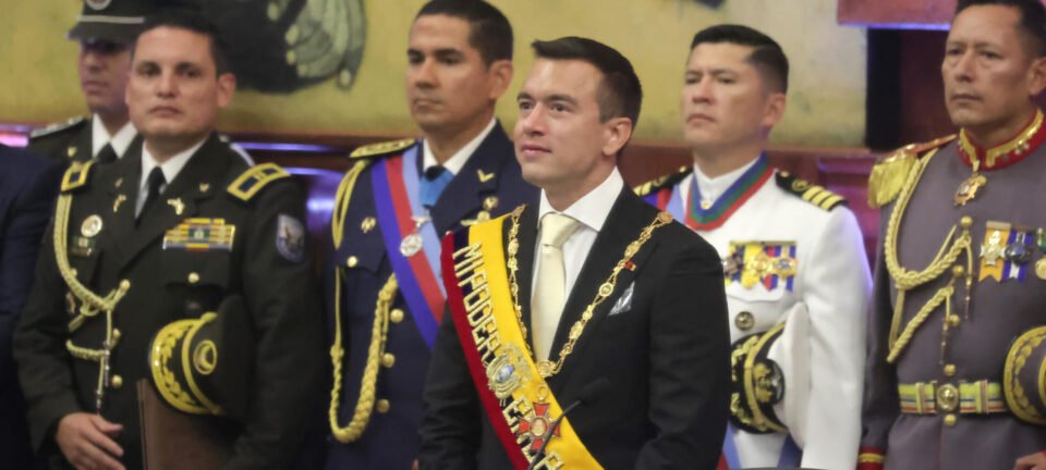 Equador transforma Plano Nacional de Segurança 2025-2029 em política de Estado 2 ocrente 1784091248