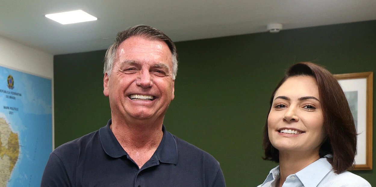 Bolsonaro descarta Michelle em cargos do Executivo até tentar novo mandato 2 ocrente 1784153348
