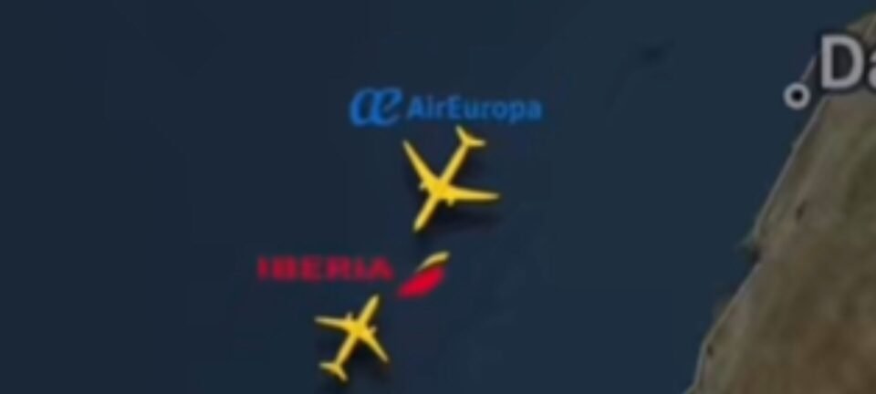Sistema anticolisão impede choque entre jatos de Iberia e Air Europa sobre o Atlântico 2 ocrente 1784605158