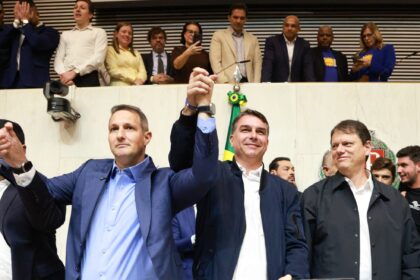 Flávio destaca valor da fé em discurso na convenção estadual da União Progressista 18 ocrente 1784742852