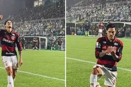 Comemoração inspirada no Salmo 119 de Pedro chama atenção em goleada do Flamengo 4 ocrente 1784820262