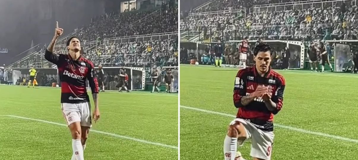 Comemoração inspirada no Salmo 119 de Pedro chama atenção em goleada do Flamengo 2 ocrente 1784820262