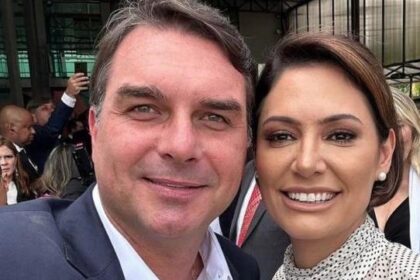 Flávio Bolsonaro chama Michelle para formar frente conservadora na disputa de 2026 14 ocrente 1784841868