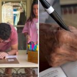 Casal cria tradição de fé no chá de bebê e convida família a marcar versículos na Bíblia do filho 5 ocrente 1784947147