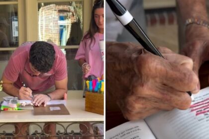 Casal cria tradição de fé no chá de bebê e convida família a marcar versículos na Bíblia do filho 20 ocrente 1784947147