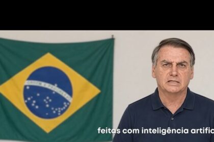 Defesa de Flávio Bolsonaro pede ao TSE rejeição de ação do PT contra vídeo de IA exibido em convenção do PL 2 ocrente 1785263048
